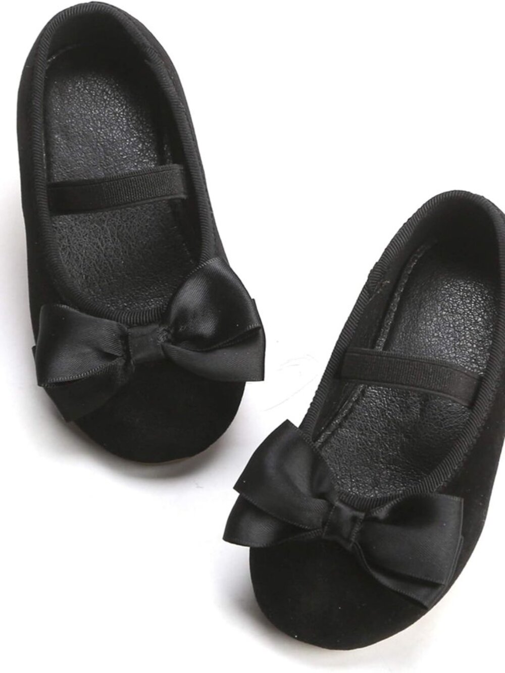 Toddler Flower Girl Dress Shoes - Girl Ballet Flats Party School Shoes Wedding